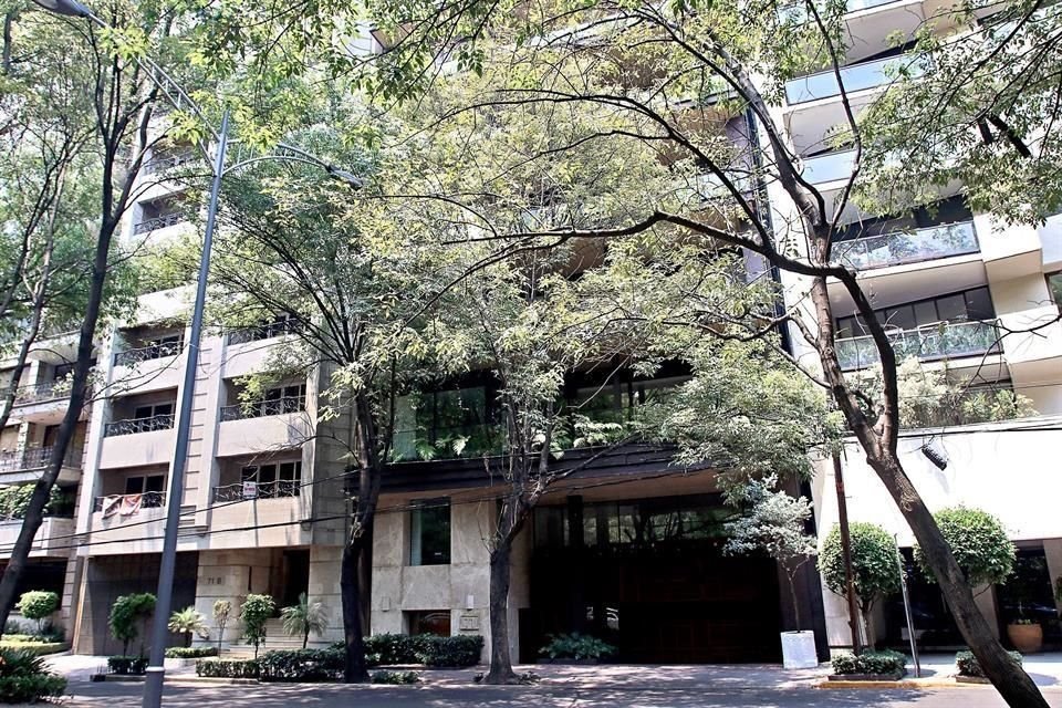 Propietario: Moisés Mansur. Departamento 81, del edificio localizado en Campos Eliseos 71, en Polanco.