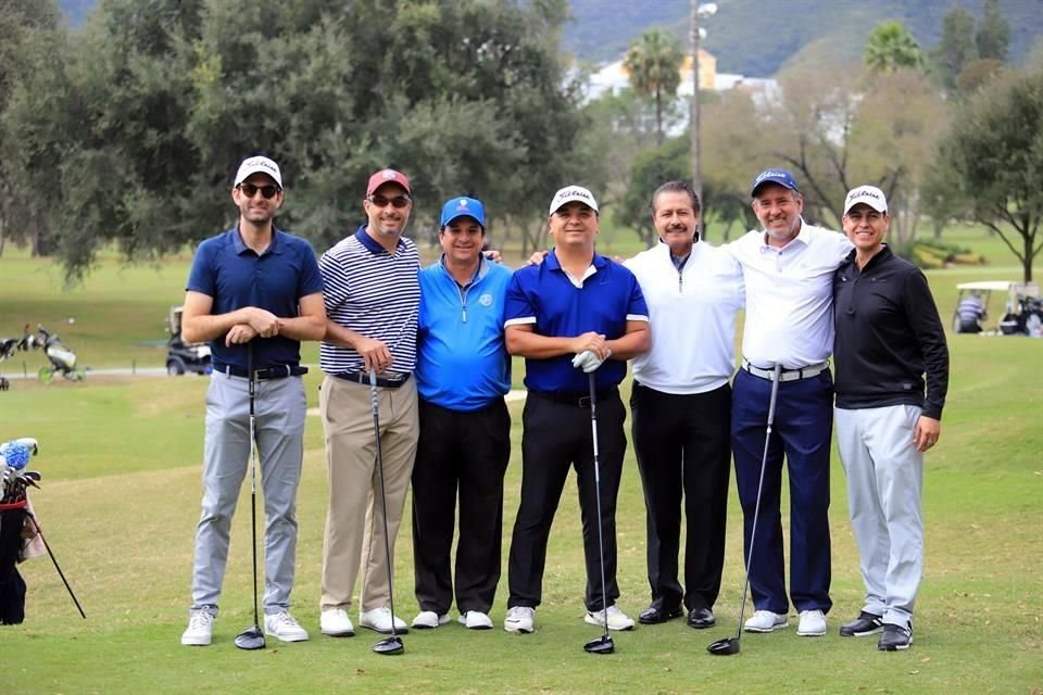 Wadih Andonie, Enrique Llaguno, Fernando Martínez, Omar Ochoa, José Bazaldúa, Guillermo Farías y Saúl Bazaldúa