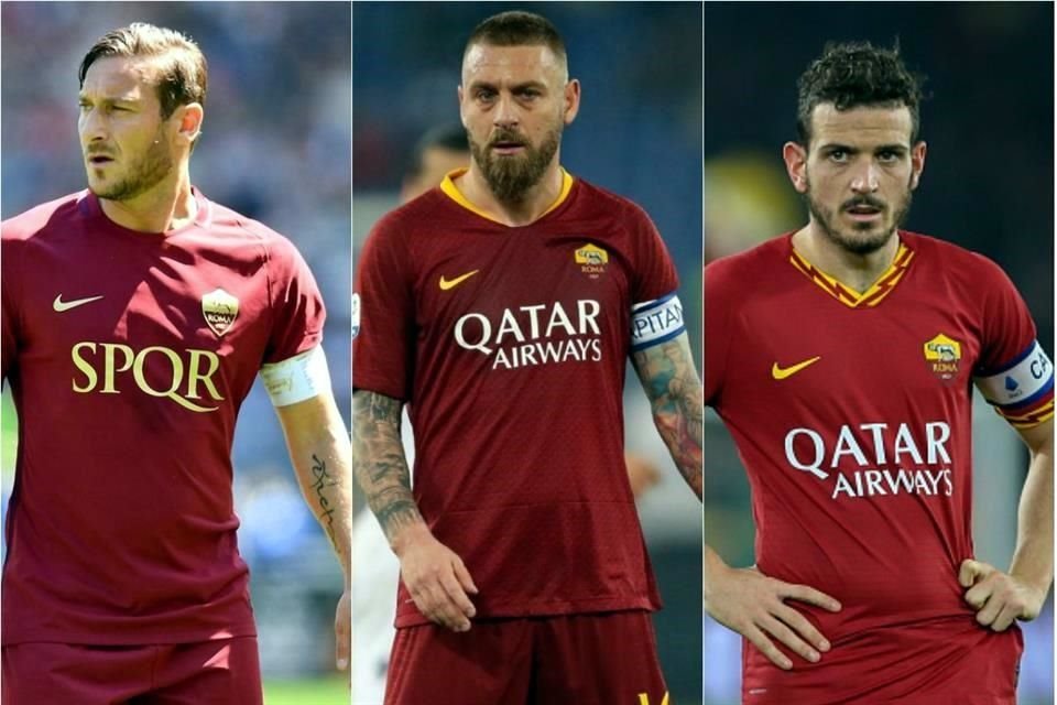 La Roma se quedó sin capitanes.