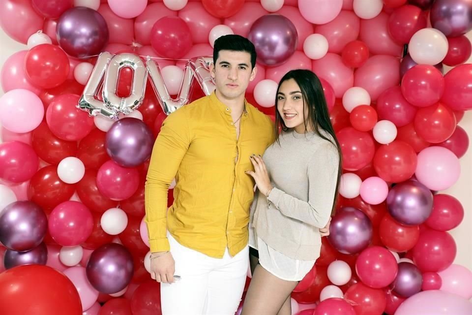 Jonathan Castillo y Karen Villarreal