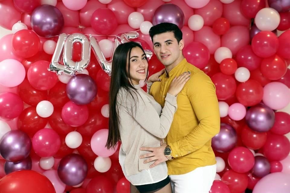 Jonathan Castillo y Karen Villarreal