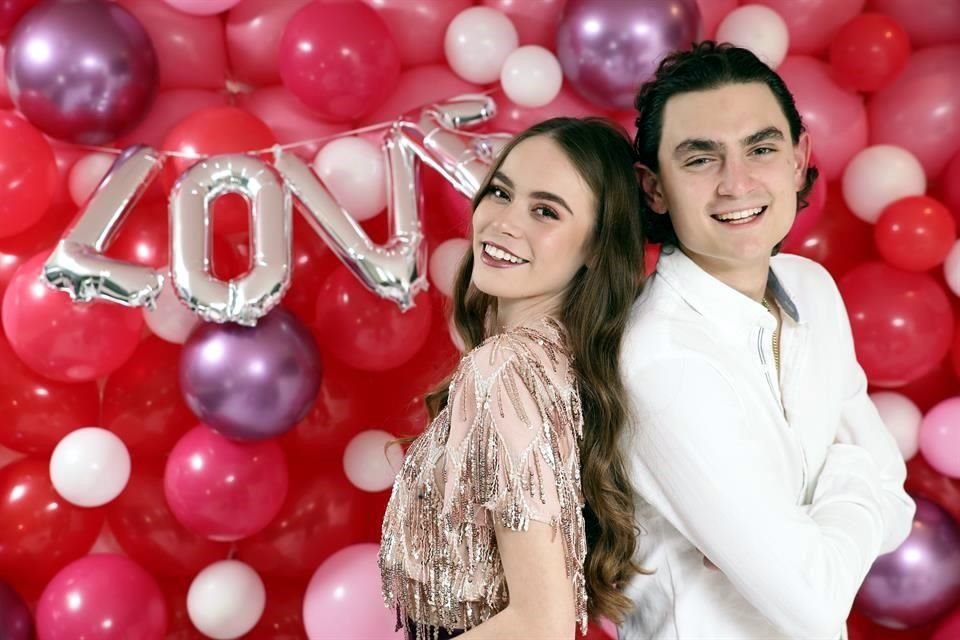 Ricky Oziel Leal y Andrea de los Santos