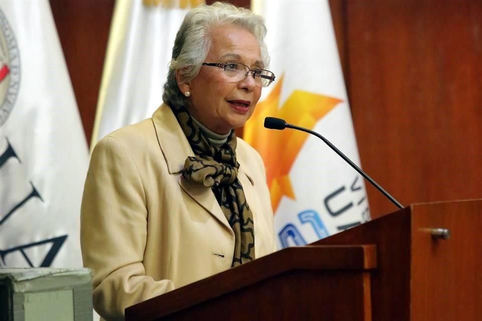 Secretaria de Gobernación, Olga Sánchez Cordero.