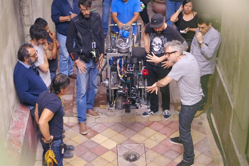 El documental muestra el trabajo de Cuarón en 'Roma'.
