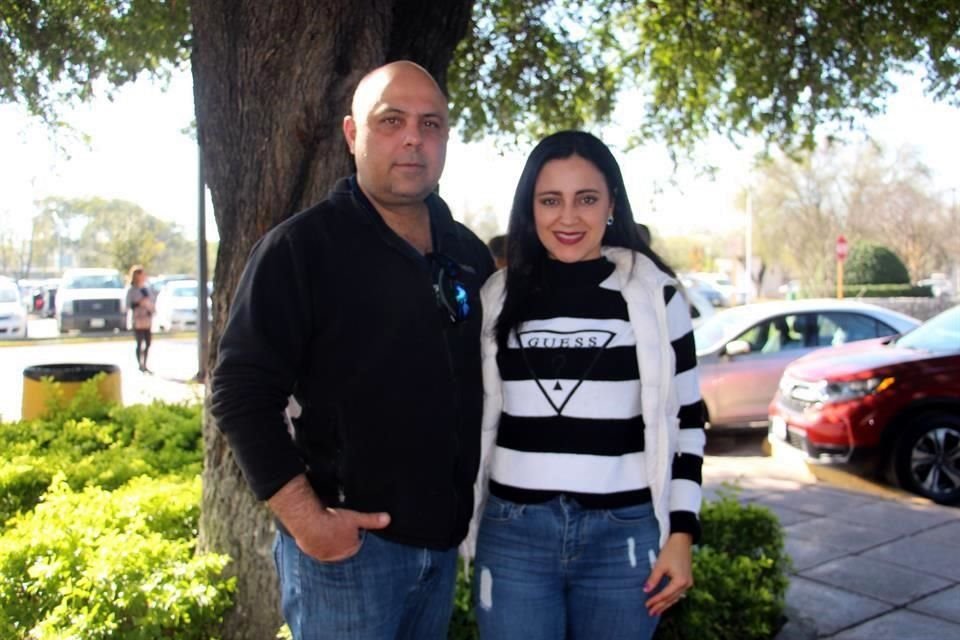 Juan Carlos Elizondo  y Rocío Cepeda de Elizondo