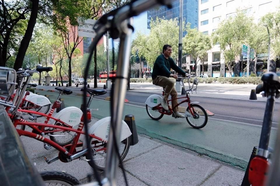 En emergencias previas, como después del 19 de septiembre de 2017, la bicicleta pública ha sido un medio de transporte promovido por las autoridades. 