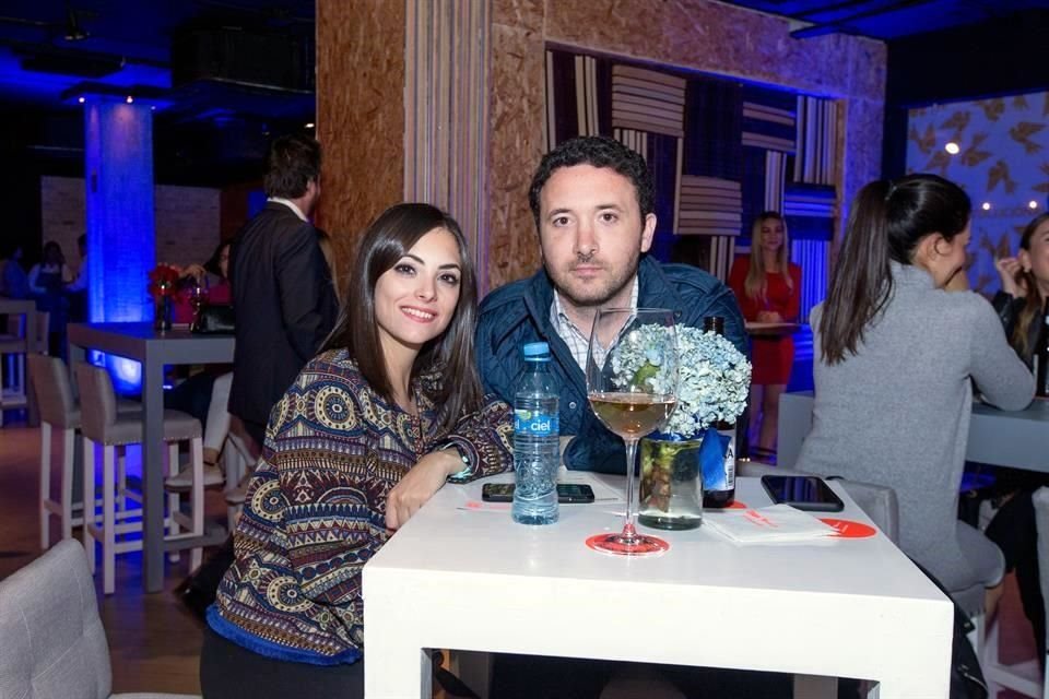 Janeth González y Javier Vargas