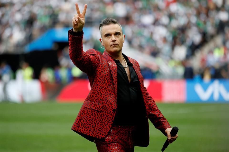 El cuarto hijo de Robbie Williams, Beau Benedict Enthoven, nació a través de un vientre alquilado.