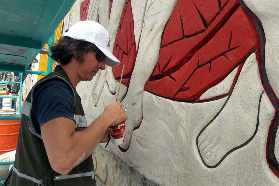 Los artistas entregarán las obras el domingo.