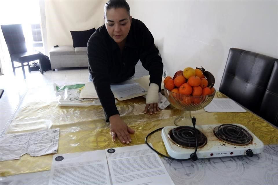 Italia Krystal González, víctima de violencia familiar.