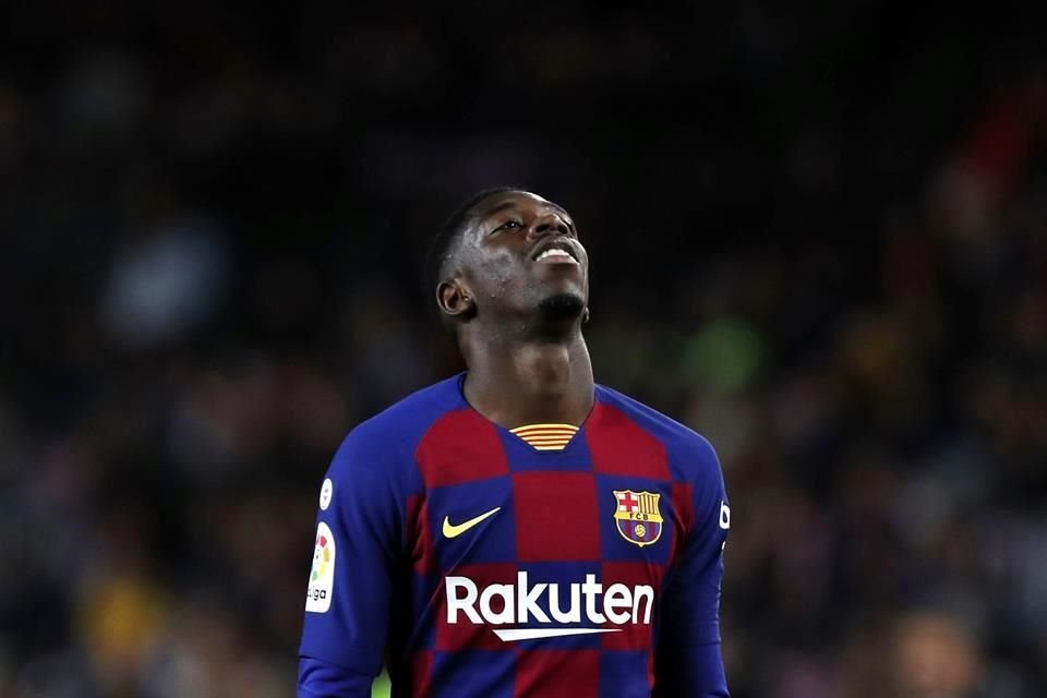 Dembélé ha sido víctima de las lesiones desde que llegó al Barsa en el 2017.