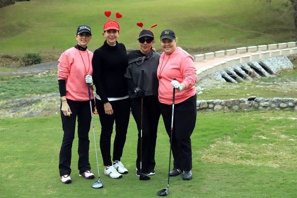 Karina Montemayor de Cazarín, Marcela Salan de González, Mónica Elizondo de Garza y Garbiñe Luisa Donnay