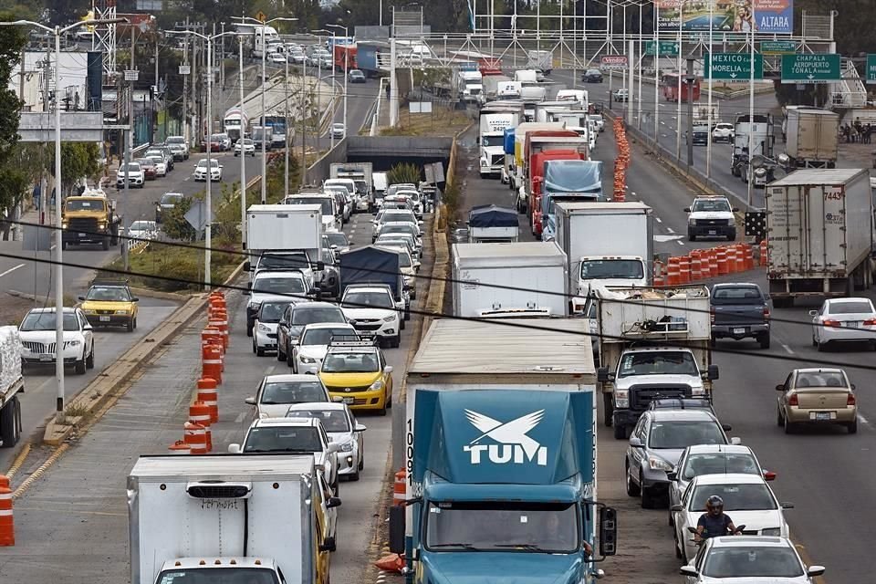 El cierre vial se suma a frentes como el del tramo de Prolongación La Calma-Prolongación Avenida Tepeyac (foto).