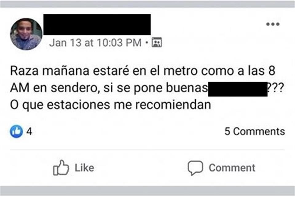 Usuarias de redes sociales denunciaron a este grupo que tiene en Facebook una página en donde publican sus ataques.