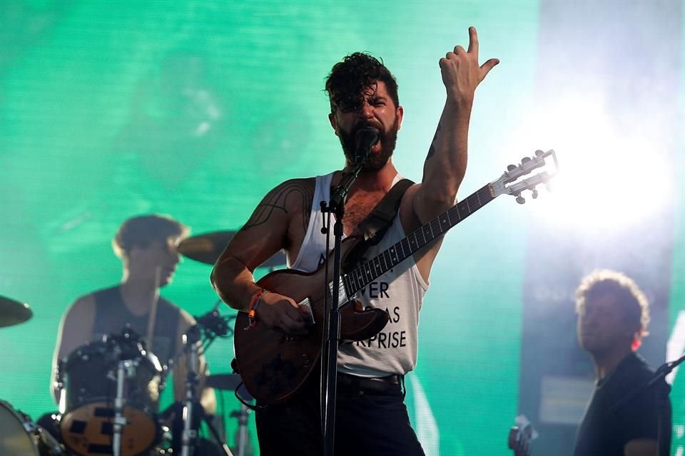 La última visita de Foals a la Ciudad de México fue en el Vive Latino 2019.