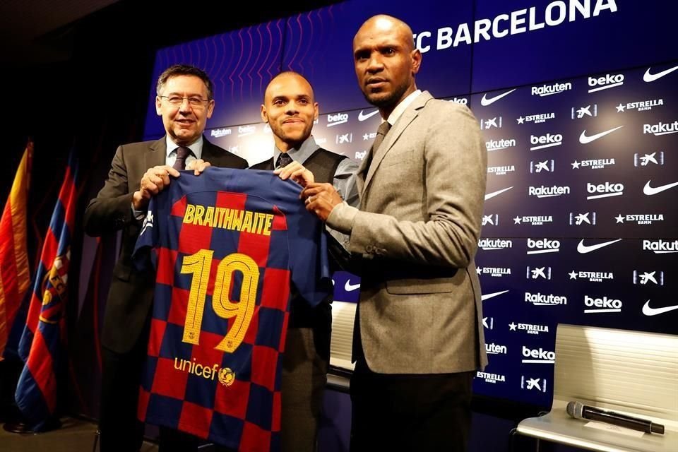 Martin Braithwaite se ilusiona con su llegada al Barcelona.