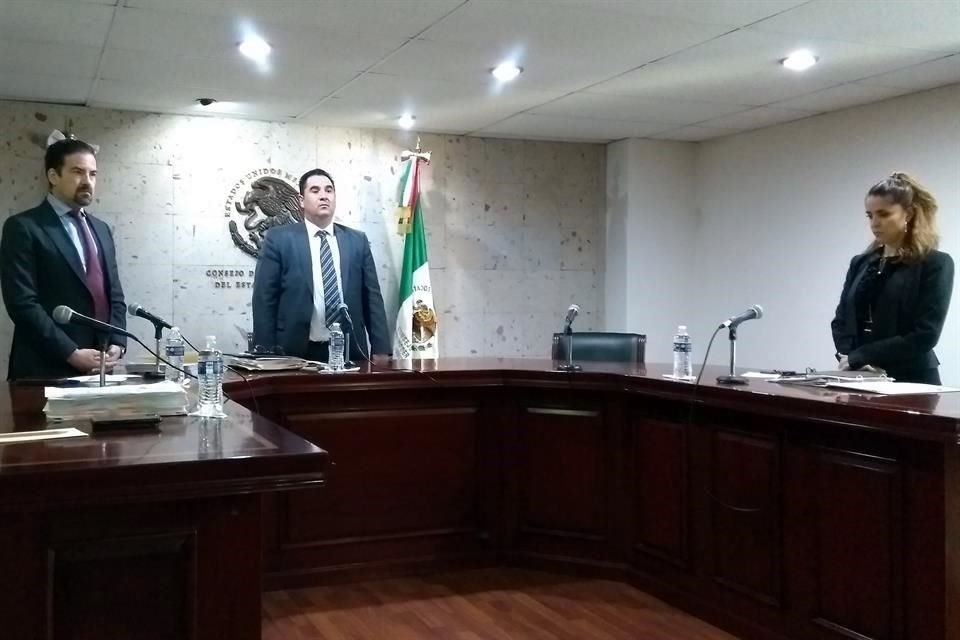 Sesión del Pleno del Consejo de la Judicatura.