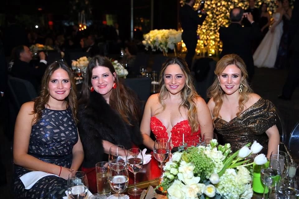 Gaby Montero, Ale Martínez, Ayleen Juárez y Valeria González