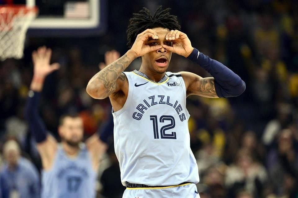 Ja Morant fue la figura del partido.
