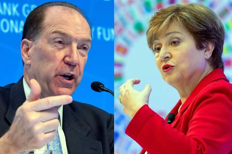 David Malpass, presidente del Banco Mundial, y Kristalina Georgieva, directora gerente del Fondo Monetario Internacional, anunciaron este martes que celebrarán su próxima reunión de primavera, prevista para mediados de abril, de manera 'virtual'.