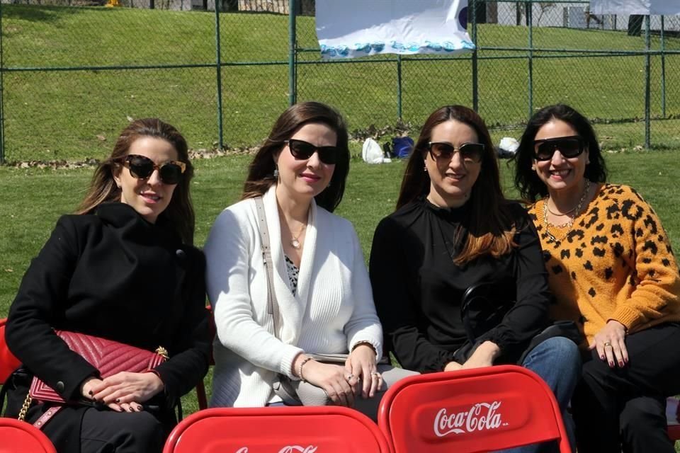 Lili Garza,  Vero Welch,  Roberta Adame y Amalia Manjarrez