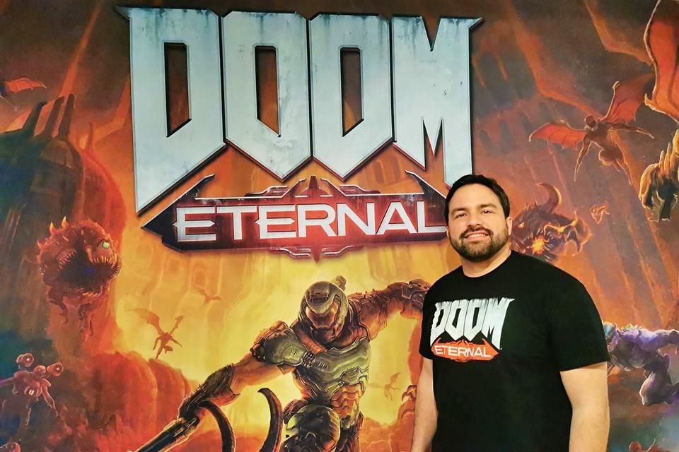 Hugo Martin, director de Doom Eternal, está orgulloso de sus orígenes latinos y de formar parte de una industria que disfruta desde la infancia.