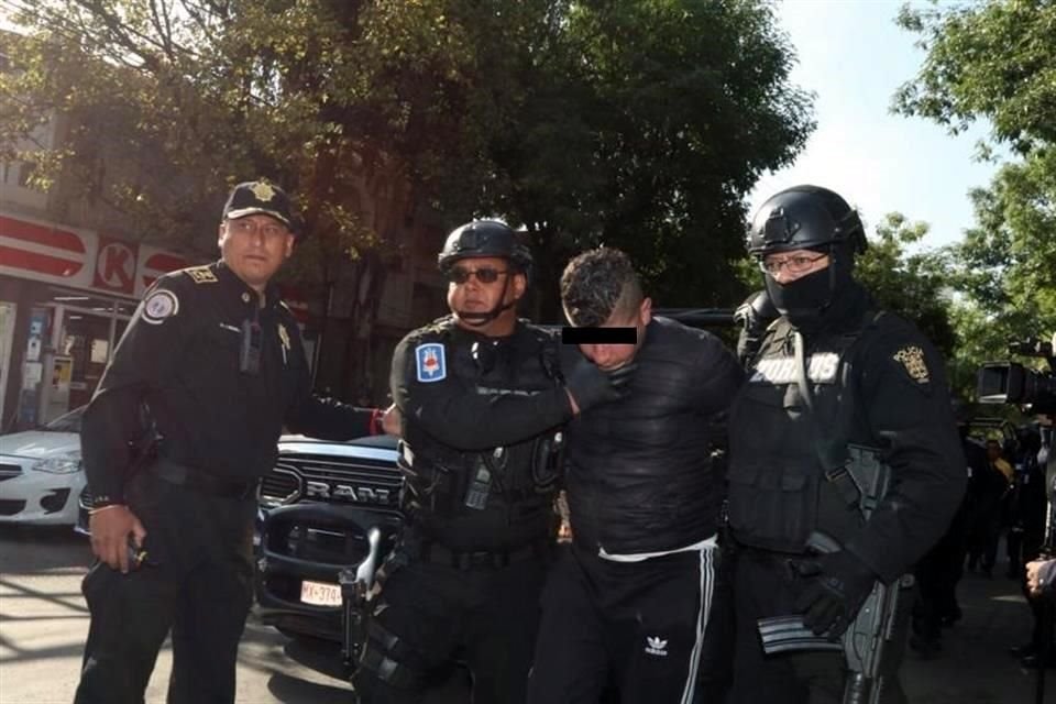 La detención se dio por narcomenudeo en la Colonia San Miguel Teotongo, Alcaldía Iztapalapa.