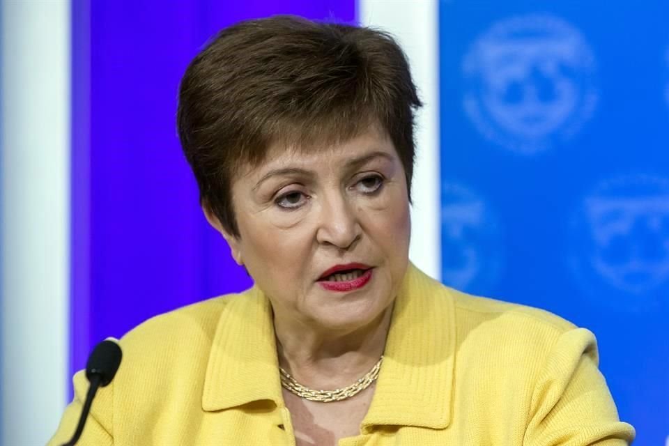 Kristalina Georgieva, Directora del Fondo Monetario Internacional. 