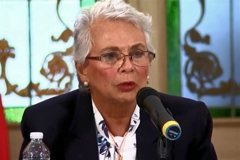 La Secretaria de Gobernación, Olga Sánchez Cordero, dijo que las mujeres están muy enojadas por las violencias que sufren, no con el Gobierno.