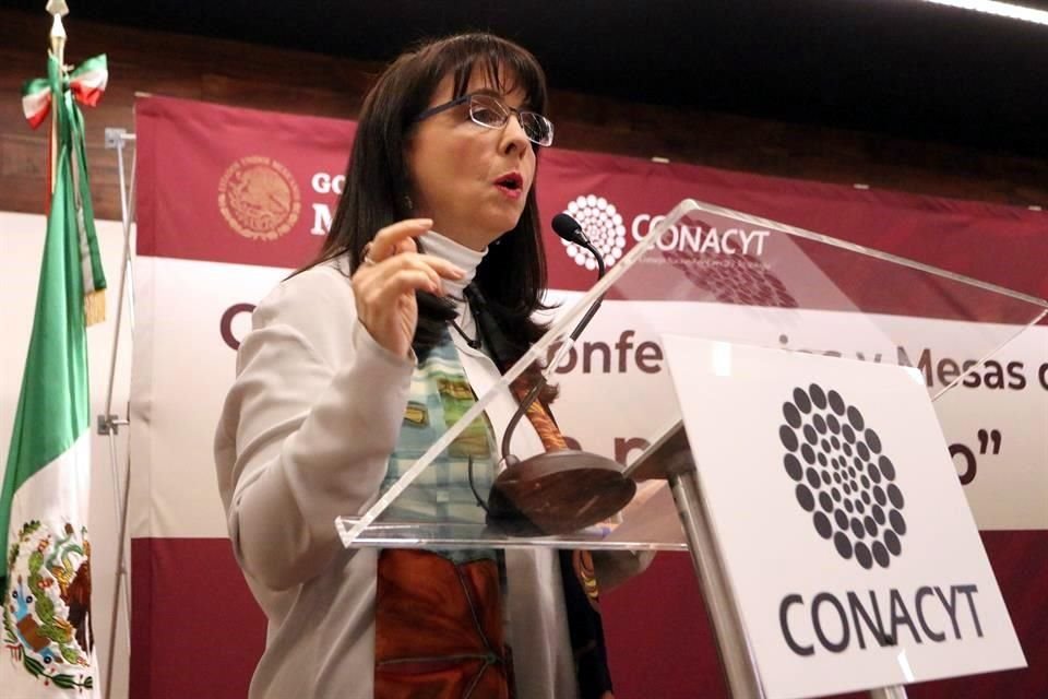 María Elena Álvarez-Buylla, directora del Conacyt.