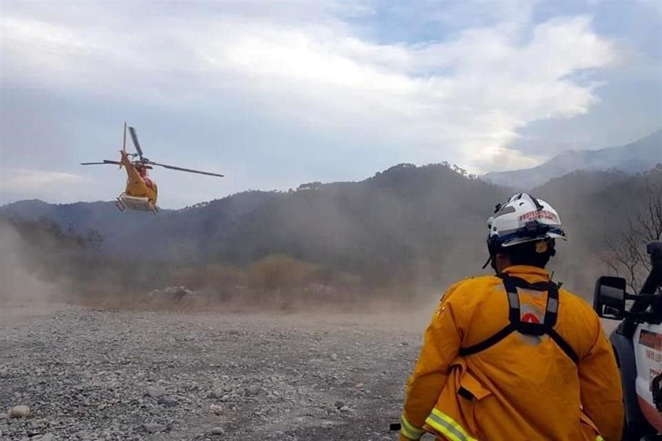 El siniestro fue reportado en el lugar conocido como 'El Rincón', en la comunidad de Ciénega de González.