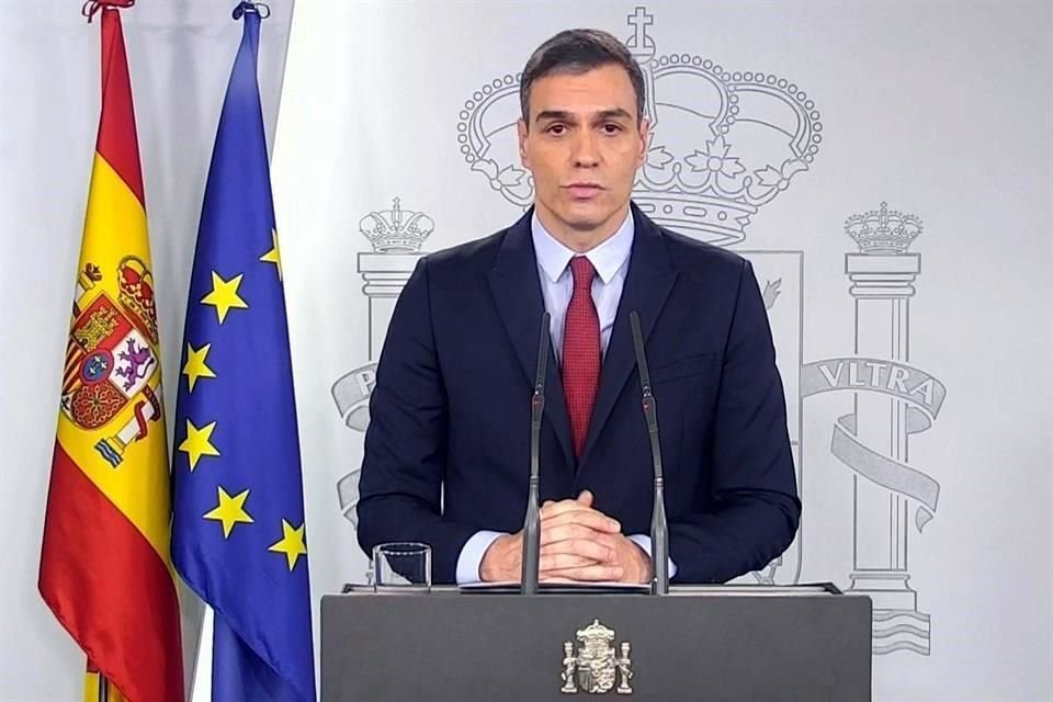 Pedro Sánchez informó que el sábado se decretará la medida.