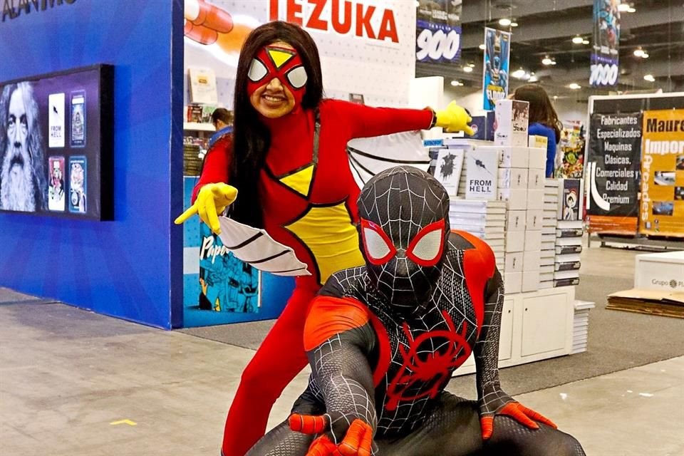 Los cosplays que más abundaron fueron los de superhéroes.