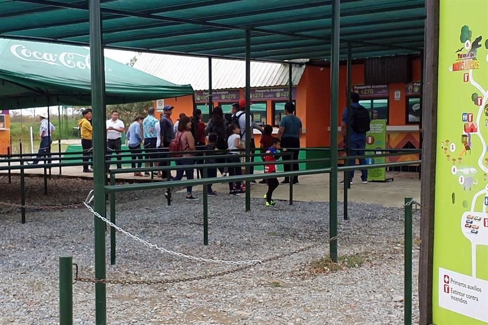 Las actividades en el Bioparque Estrella se realizaron con normalidad.