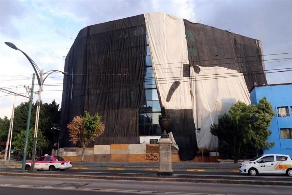 El inmueble, ubicado en la Colonia Morelos, fue sede de la Policía Judicial Federal de la PGR.