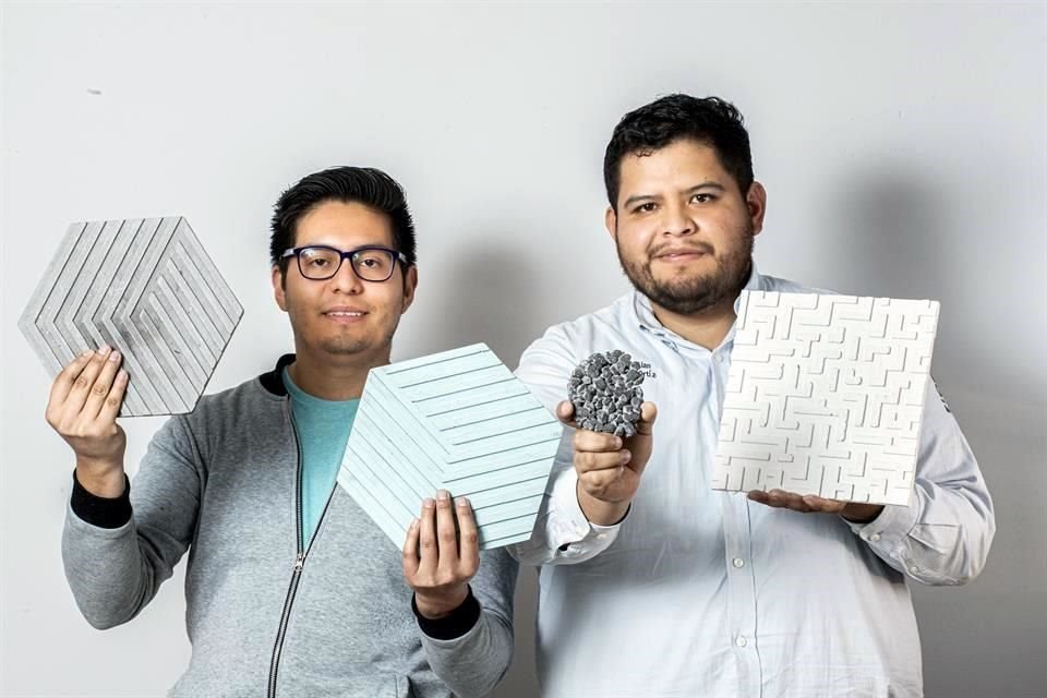Héctor Martínez y Allan Rodríguez, co fundadores de Ingenia Concretos.