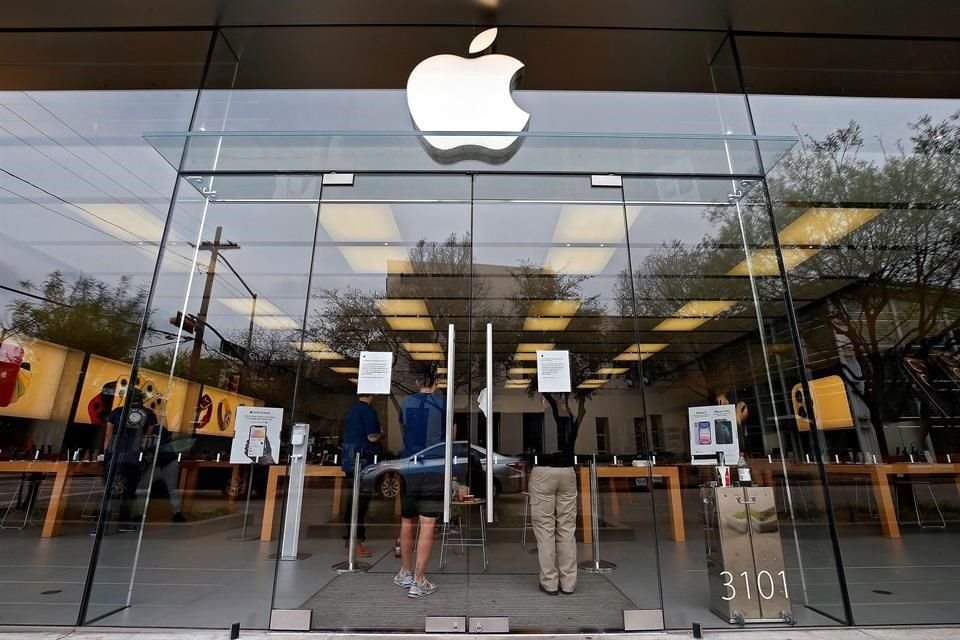 Apple se ha visto afectada por el cierre de tiendas en todo el mundo, a causa del coronavirus.