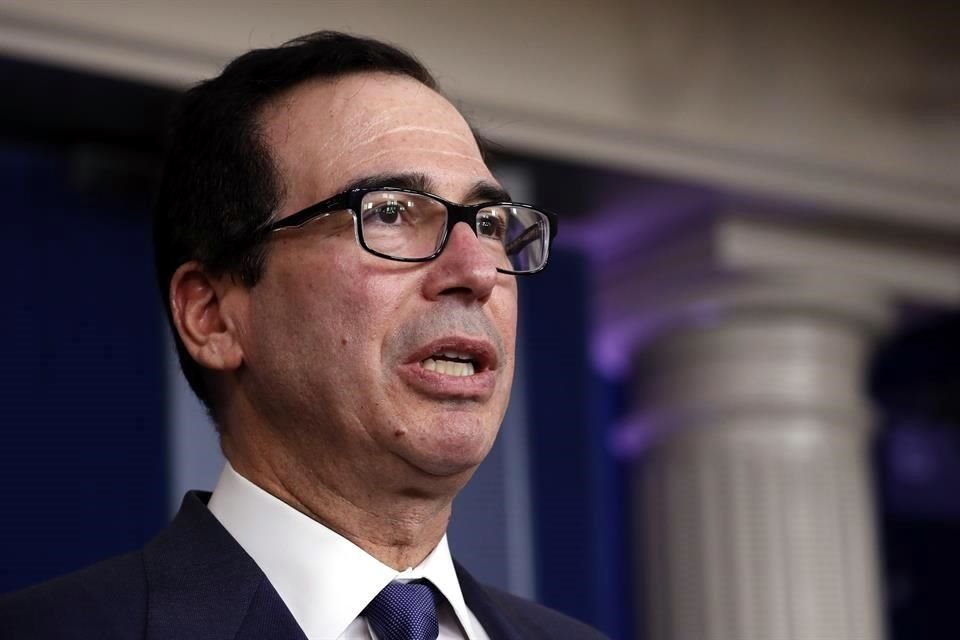 Steven Mnuchin, Secretario del Tesoro de EU.