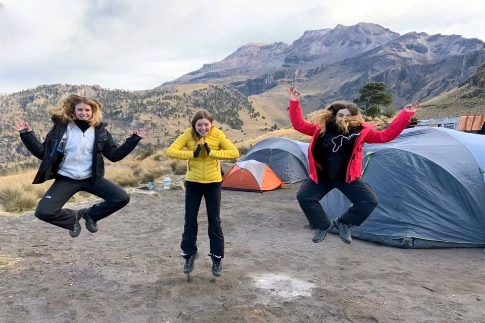 Durante su ascenso al Iztaccíhatl