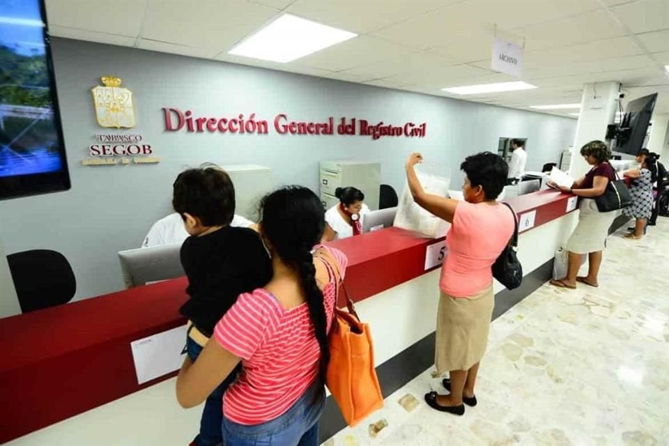El Registro Civil suspendió los asentamientos de niños, niñas y adultos mayores, así como los matrimonios, divorcios, reconocimientos y adopciones en el periodo del 30 de marzo al 10 de abril.