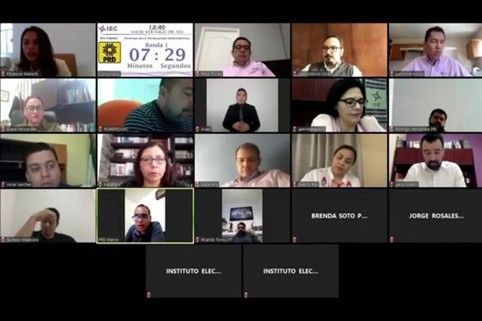 En una discusión por teleconferencia que duró más de una hora, los consejeros electorales defendieron que la actual emergencia es temporal.