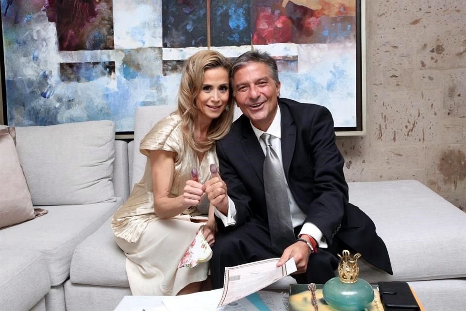 Madelain González Lozano y Sergio Villarreal Bremer