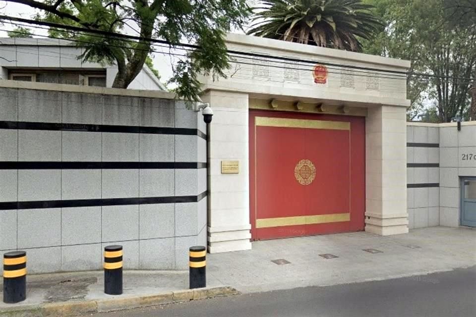 La Embajada de China en México.