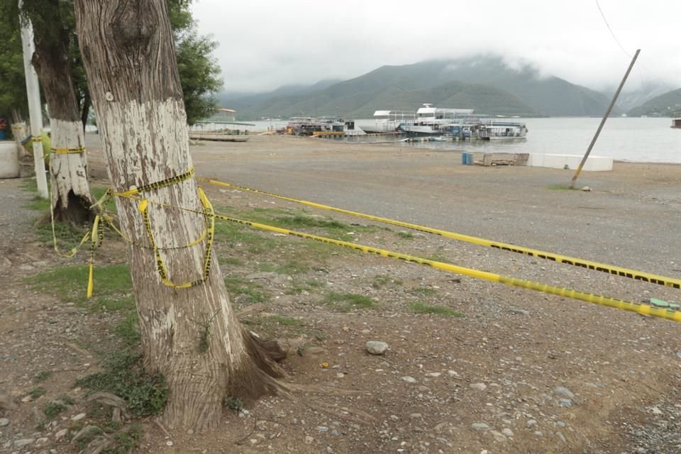 La Presas La Boca, en Santiago, lucía vacía durante el primer día del cierre obligatorio acordado por autoridades federales y estatales.