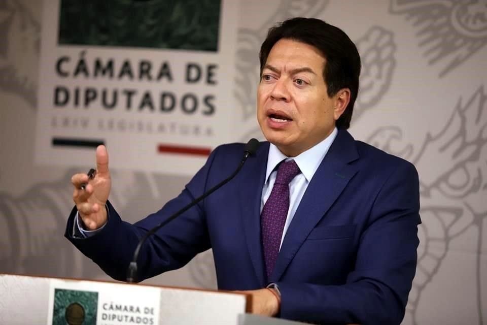 Las reformas son propuestas por el coordinador de los diputados de Morena, Mario Delgado, y el senador del mismo partido Alejandro Armenta.