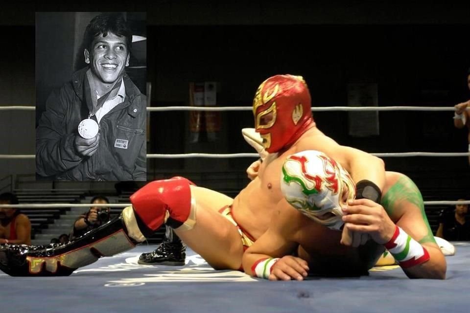 El medallista olímpico registró más de 30 luchas en el pancracio nacional.
