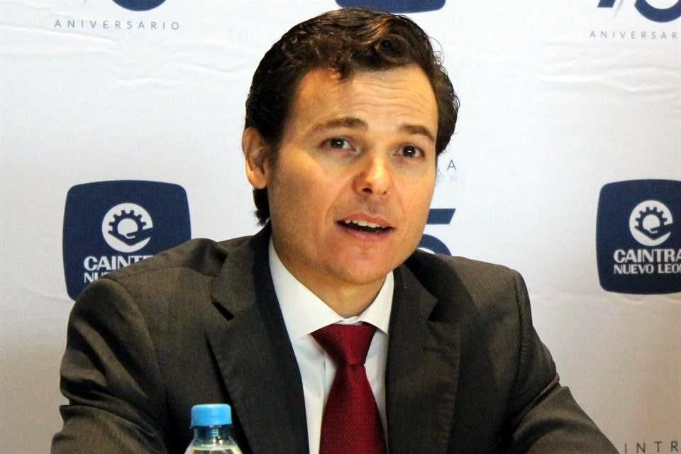 Adrián Sada Cueva, presidente de Caintra-NL.