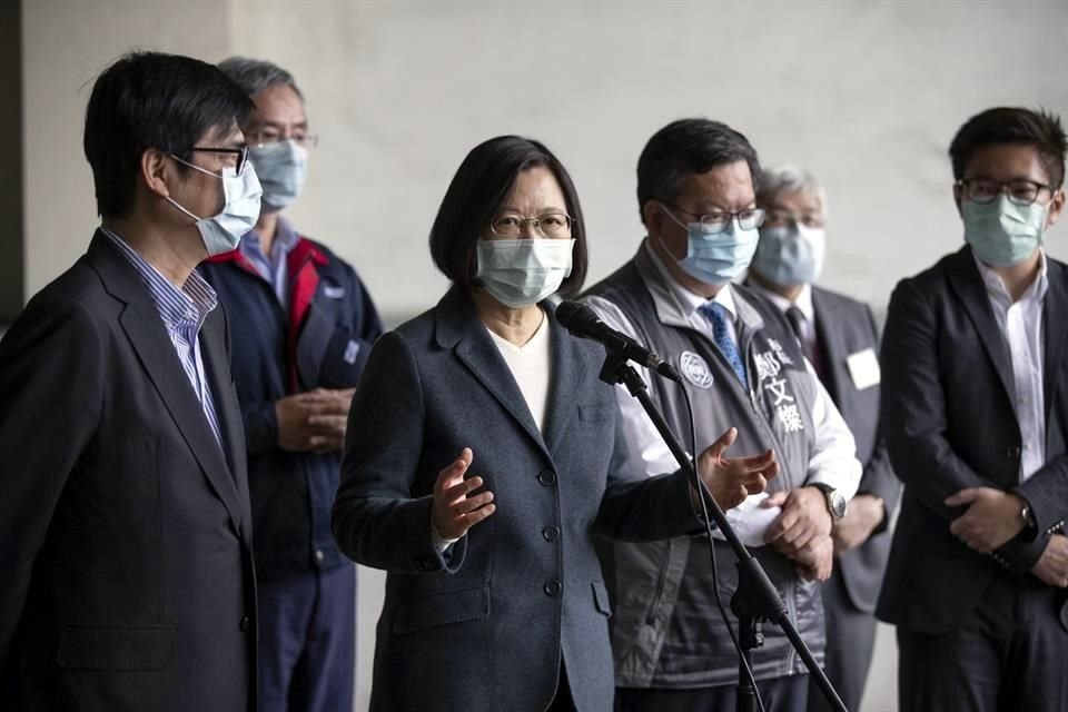 La Presidenta de Taiwán, Tsai Ing-wen.