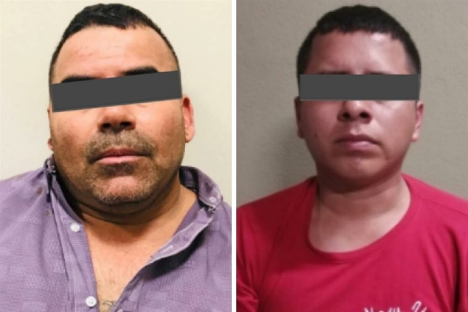 Jesús, de 41 años, y Óscar David, de 28.