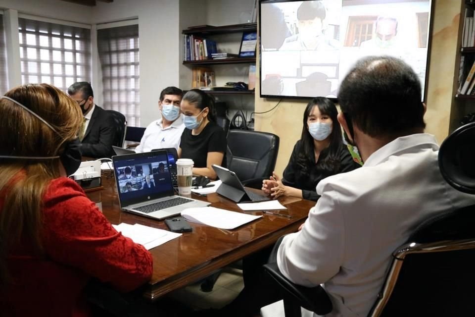 La Secretaría de Salud estatal mantendrá una serie de videoconferencias con epidemiólogos del país asiático.